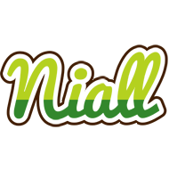 Niall golfing logo