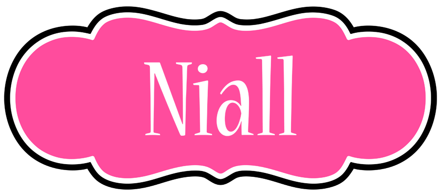 Niall invitation logo