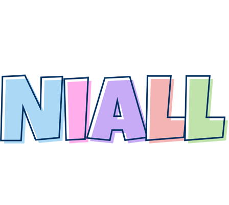 Niall pastel logo