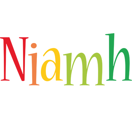Niamh birthday logo