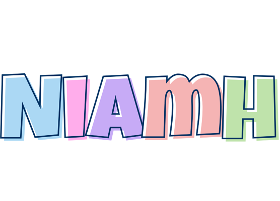 Niamh pastel logo