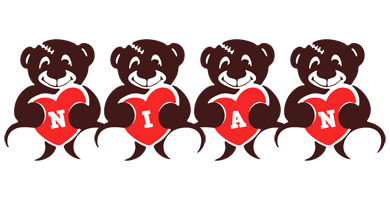 Nian bear logo