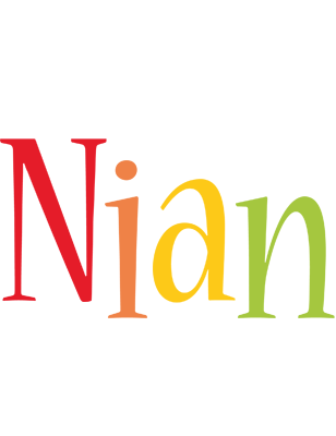 Nian birthday logo