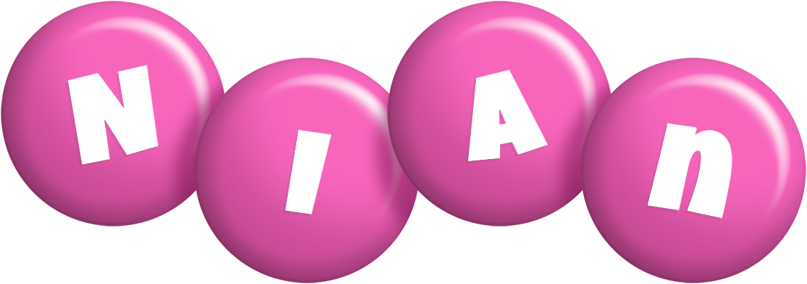 Nian candy-pink logo