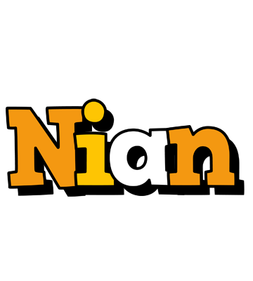 Nian cartoon logo