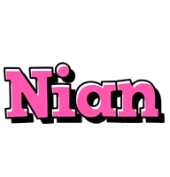 Nian girlish logo