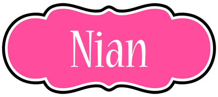 Nian invitation logo