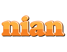 Nian orange logo