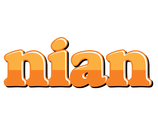 Nian orange logo