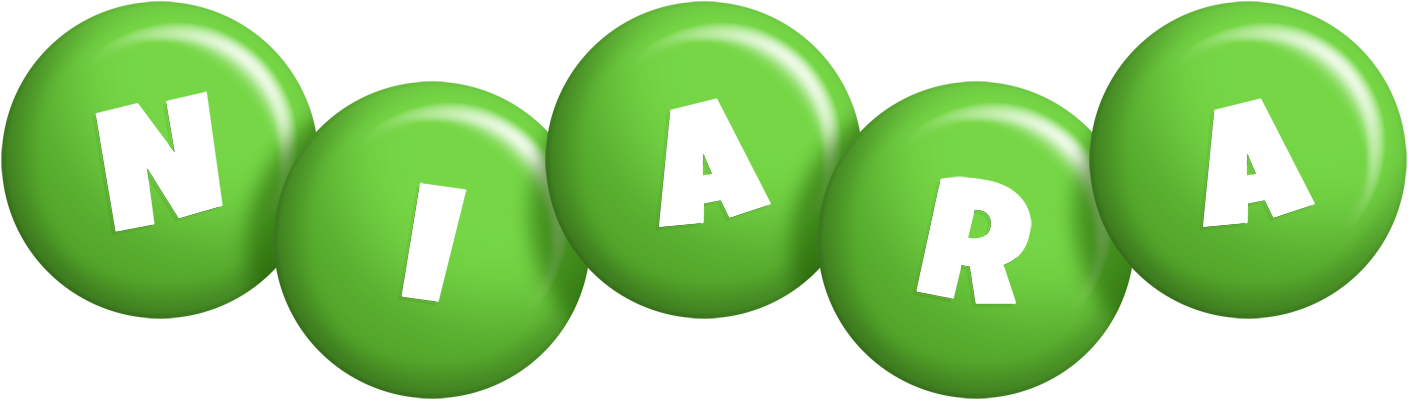Niara candy-green logo