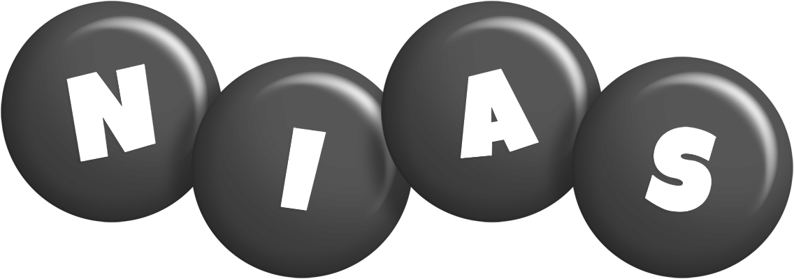 Nias candy-black logo