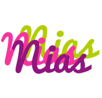 Nias flowers logo