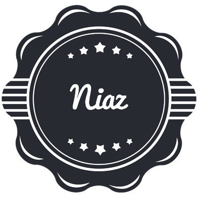 Niaz badge logo