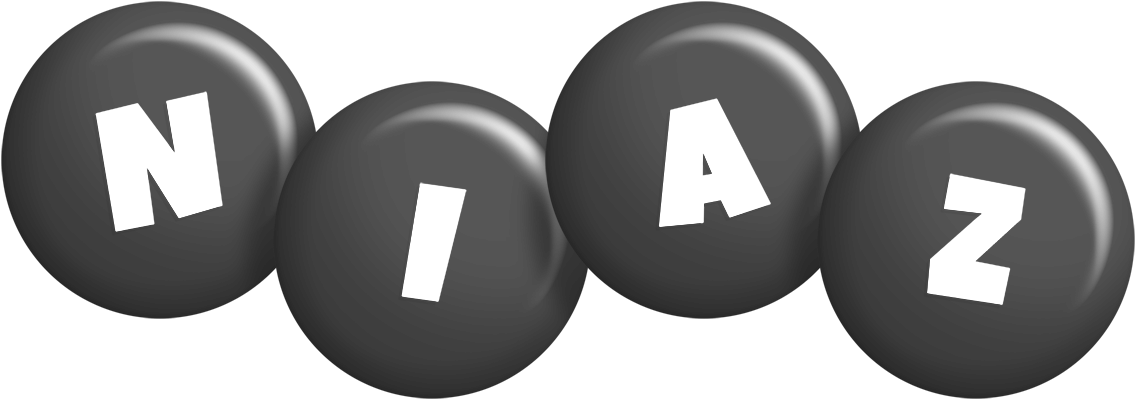 Niaz candy-black logo