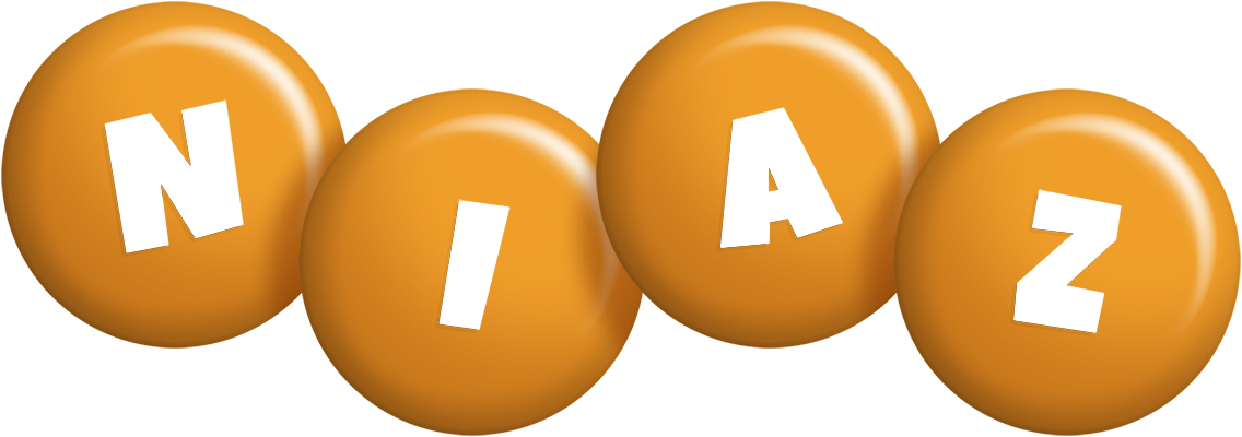 Niaz candy-orange logo