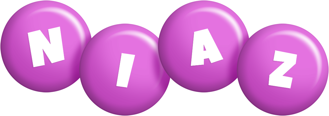 Niaz candy-purple logo