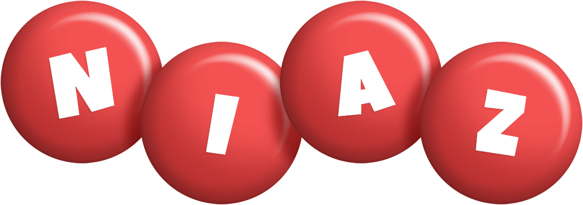 Niaz candy-red logo