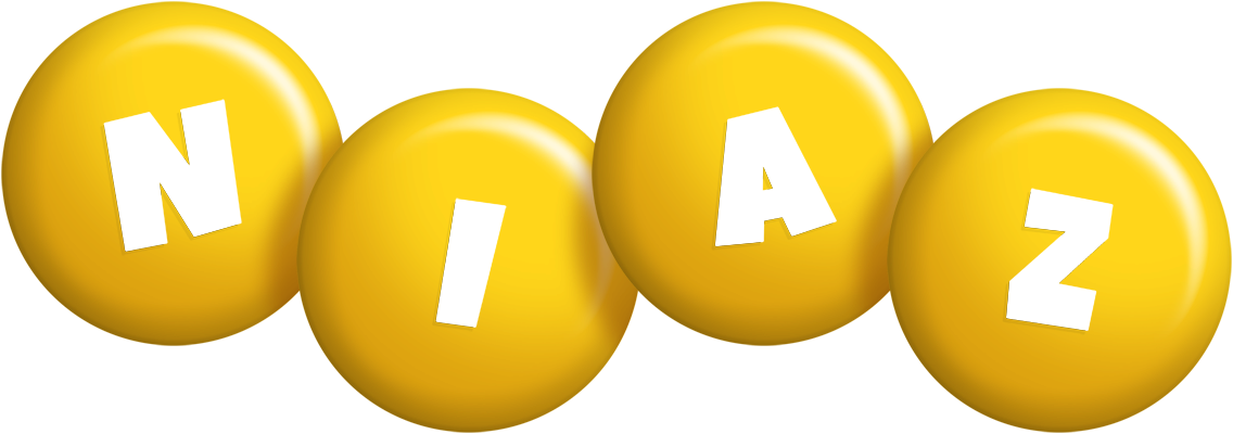 Niaz candy-yellow logo