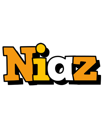 Niaz cartoon logo