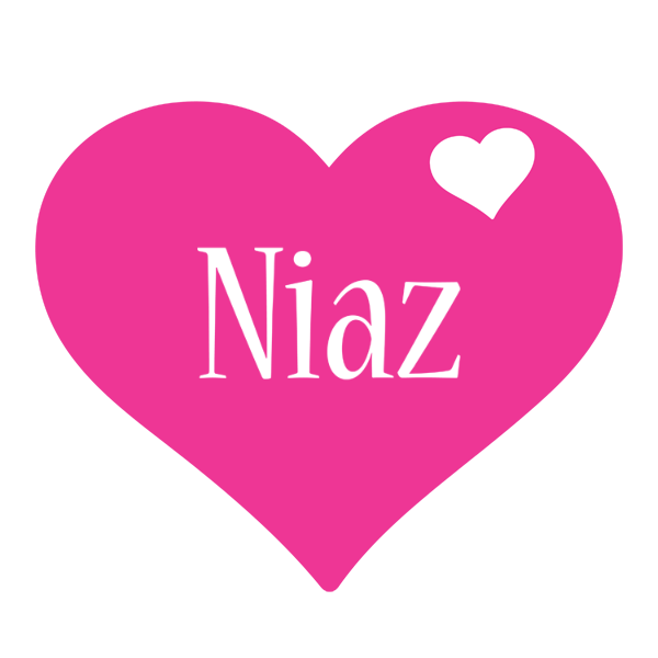 Niaz love-heart logo