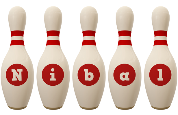 Nibal bowling-pin logo