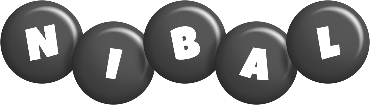Nibal candy-black logo