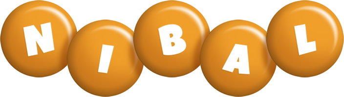 Nibal candy-orange logo