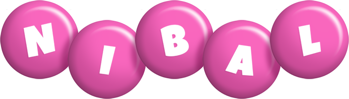 Nibal candy-pink logo