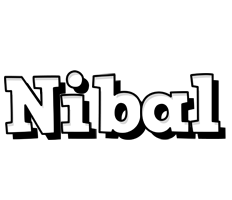 Nibal snowing logo