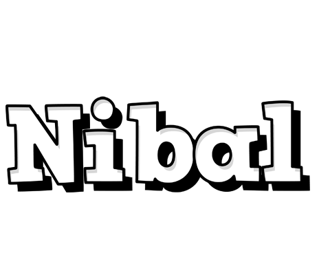 Nibal snowing logo