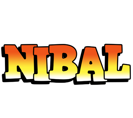 Nibal sunset logo