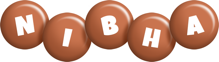 Nibha candy-brown logo