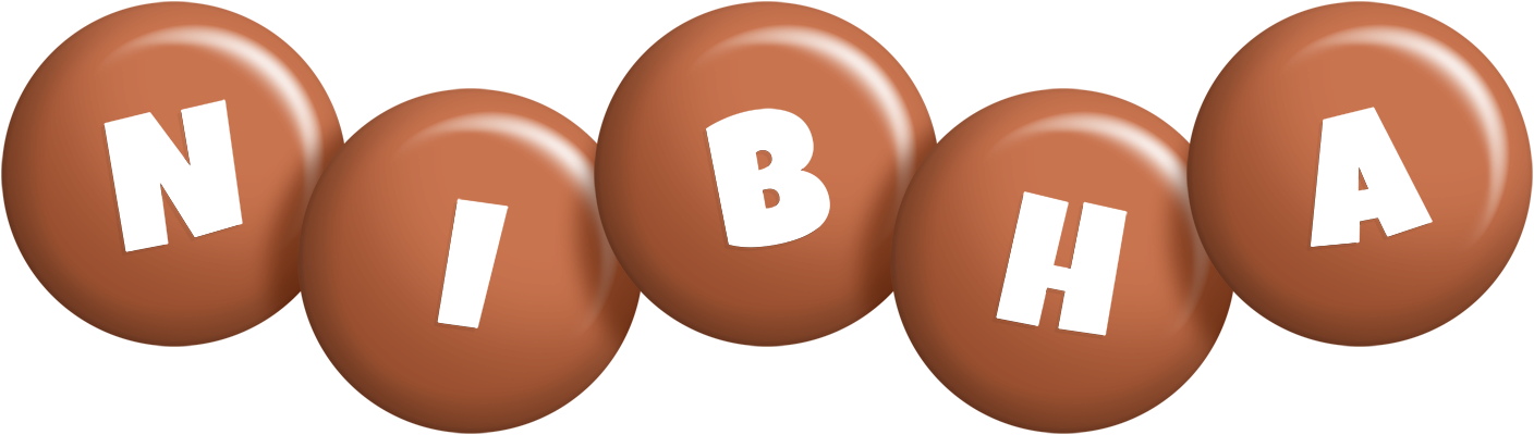 Nibha candy-brown logo