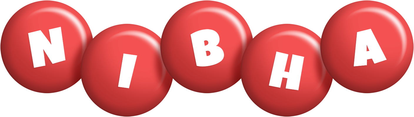 Nibha candy-red logo