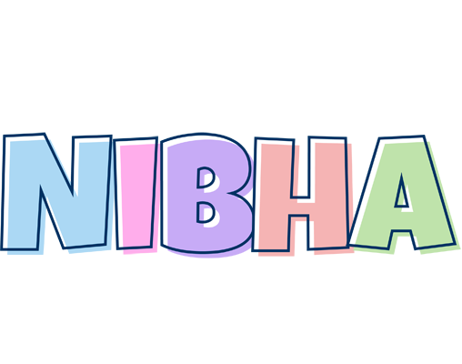 Nibha pastel logo