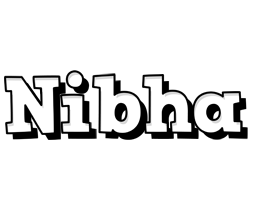 Nibha snowing logo