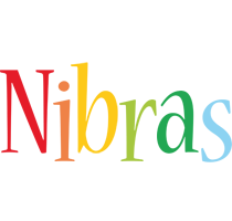 Nibras birthday logo