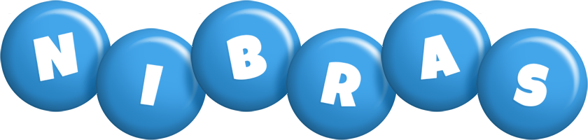 Nibras candy-blue logo