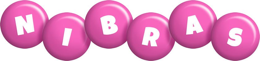 Nibras candy-pink logo