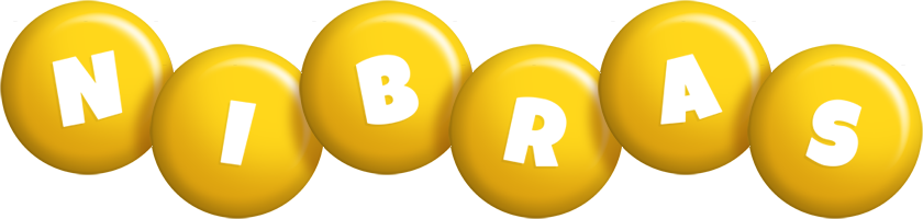 Nibras candy-yellow logo