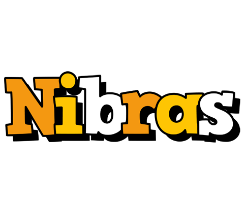 Nibras cartoon logo