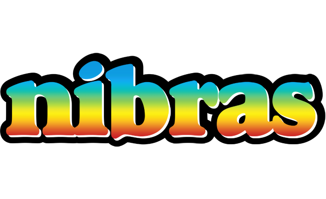 Nibras color logo