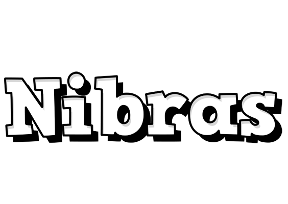 Nibras snowing logo