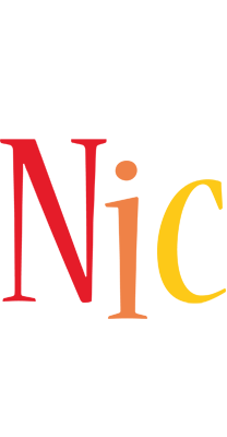 Nic birthday logo