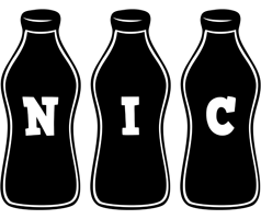 Nic bottle logo