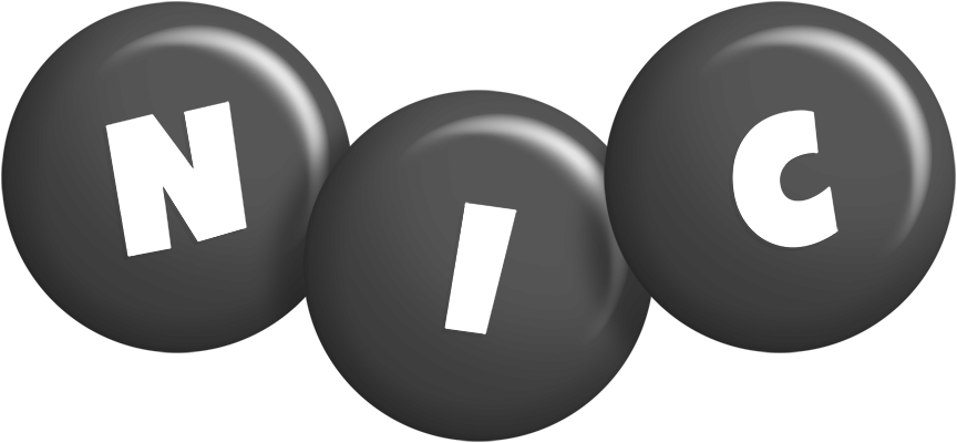 Nic candy-black logo