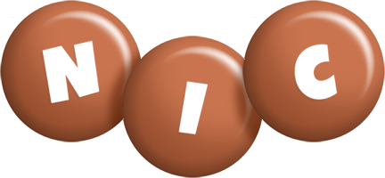 Nic candy-brown logo