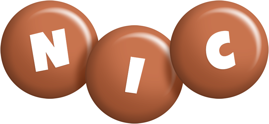 Nic candy-brown logo