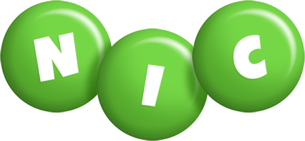 Nic candy-green logo