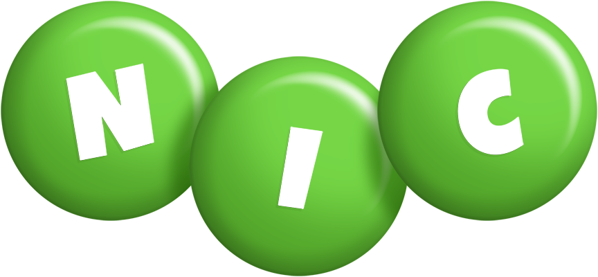 Nic candy-green logo